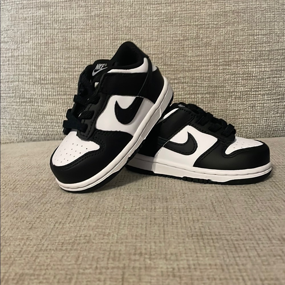 Nike Kids Black and White Sneakers